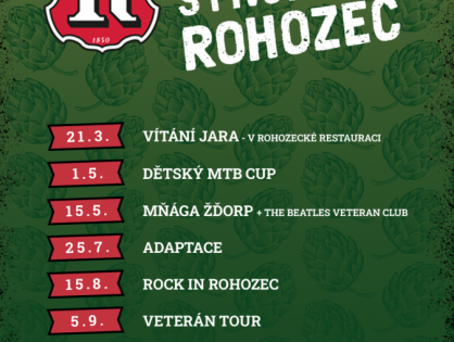 Rok s Pivovarem Rohozec bude plný akcí!